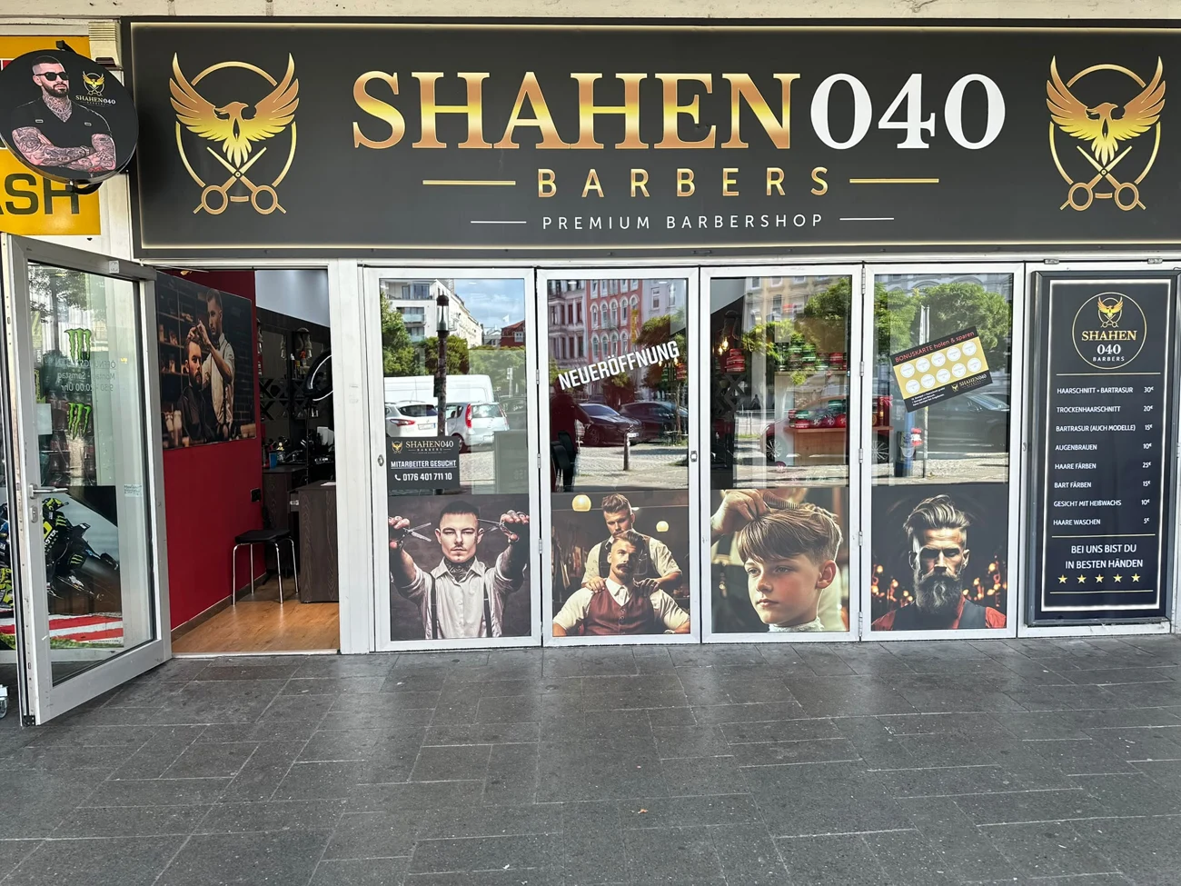 Shahen 040 Barbers — Lange Reihe 2